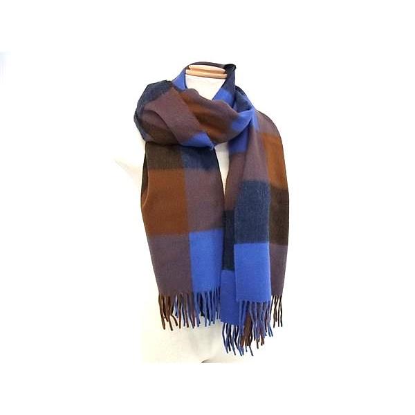 □新品同様□ JOSHUA ELLIS ジョシュアエリス カシミヤ100％ マフラー