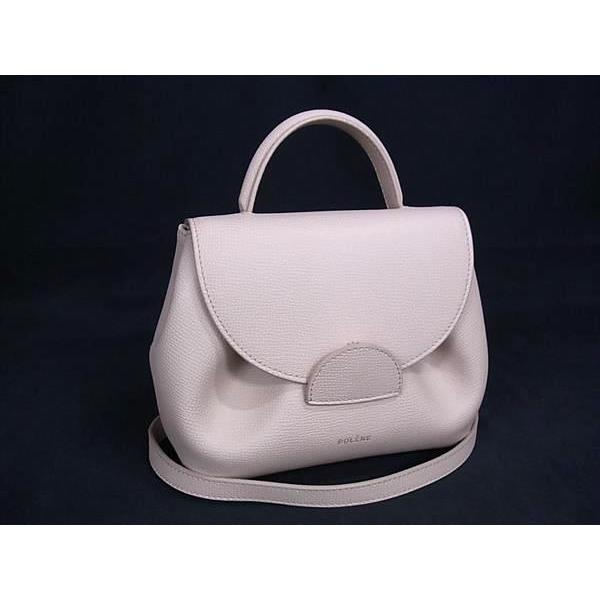 POLENE（ポレーヌ） □極美品□ ヌメロ アン ナノ レザー ワンハンドル