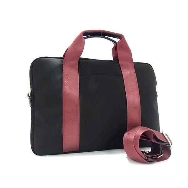 ■新品■未使用■ Paul Smith ポールスミス ナイロン 2WAY ハンドバッグ ショルダー クロスボディ 斜め掛け ブラック系 FP1761 Paul Smith（ポール・スミス） □新品□未使用□ ナイロン 2WAY