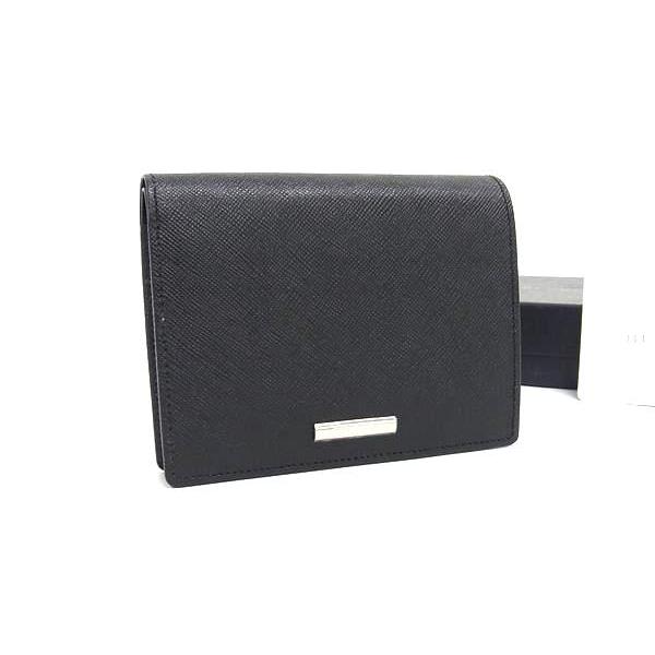 BURBERRY（バーバリー） □新品同様□ レザー 二つ折り 財布