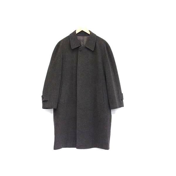 ■新品同様■ Loro Piana ロロピアーナ カシミヤ100% ロングコート アウター 上着 表記サイズA-5 洋服 メンズ グレー系 FP5054 Loro Piana（ロロピアーナ） □新品同様□ カシミヤ100% ロングコート