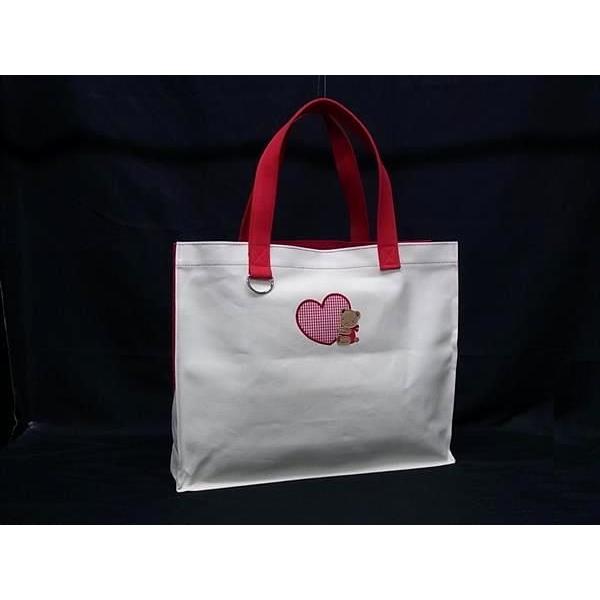 ファミリア トートバッグ 新品未使用 □新品□未使用□ familiar ファミリア キャンバス トートバッグ