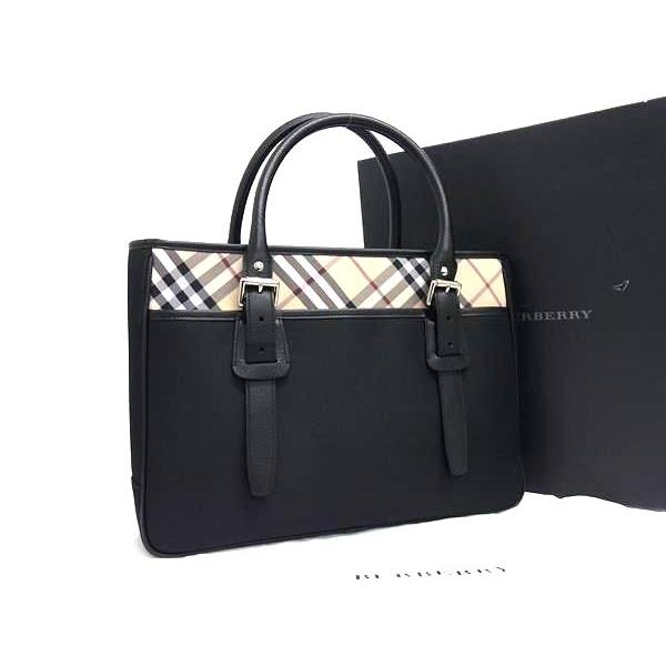 【美品】Burberry ビジネスバック ノバチェック レザー ナイロン 楽天市場】【バッグ】BURBERRY バーバリー ビジネスバッグ 書類