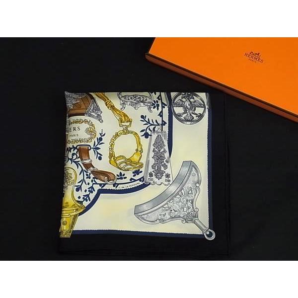 HERMES（エルメス） □新品□未使用□ ETRIERS【鐙柄】カレ45 プチカレ