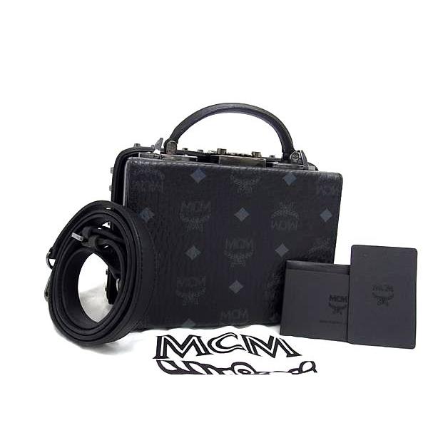 MCM（エムシーエム） □新品同様□ モノグラム ヴィセトス柄 レザー