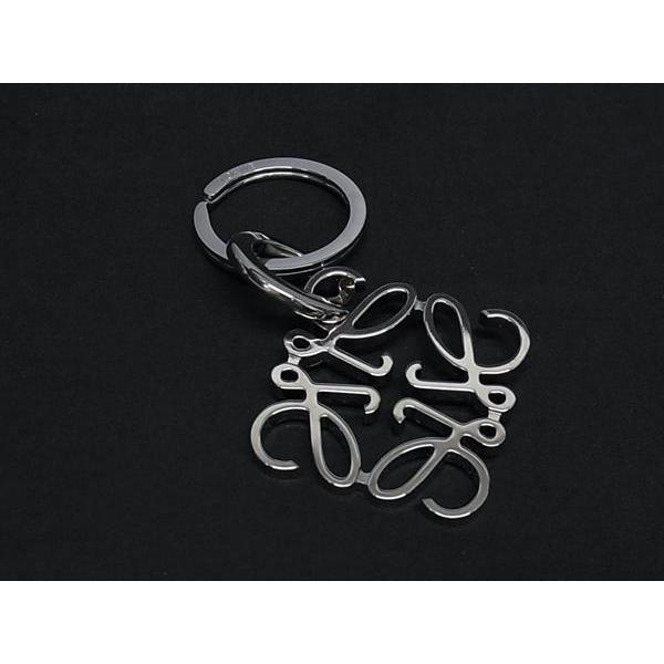 LOEWE □新品同様□ ロエベ アナグラム キーリング キーホルダー