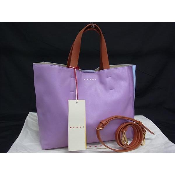 MARNI □新品同様□ マルニ ミュゼオ レザー 2WAY クロスボディ 