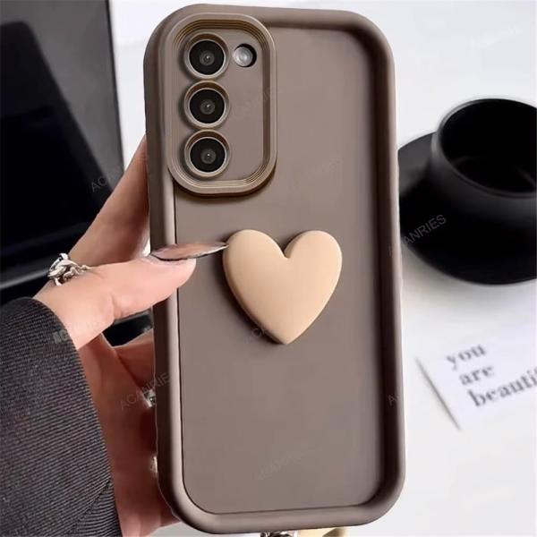 Galaxy スマホケース カバー シリコンケース 8色 ローズ ブラック ライトピンク ハート柄 かわいい おしゃれ 耐衝撃 カメラ スマート 高品質