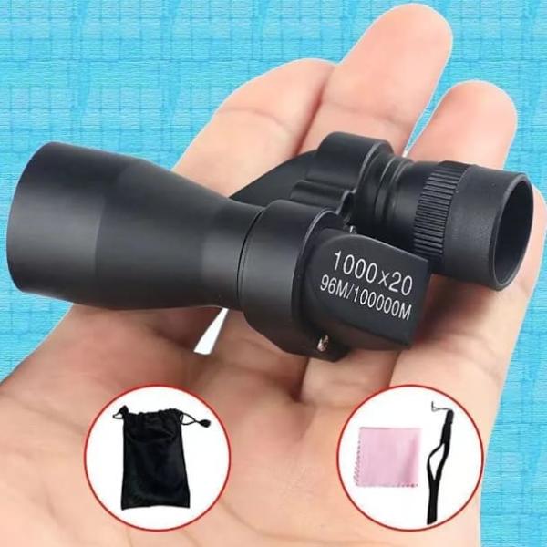 コンパクト 軽量 単眼鏡 望遠鏡 ポータブルhd 登山用 キャンプ アウトドア 1000×20 40g ライブ 持ち運び 高倍率 黒 IPX4 防水