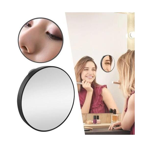 【バリエーション】・15倍【サイズ】88mm※サイズは1cm〜3cmほど誤差がある場合があります。【素材】ABS【製品概要】化粧やメイク、毛穴のケアに役立つ、拡大鏡ラウンドミラーの登場です。吸盤付きで、鏡を簡単に設置できるので、化粧台や洗面...