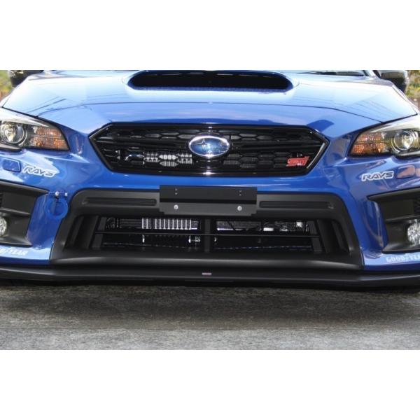 スバル WRX(VAB/VAG) ナンバーオフセットステー YR-Advance WRX(VAB/VAG)D型以降用 ナンバーオフセットステー