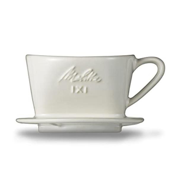 メリタ Melitta コーヒー ドリッパー 陶器製 日本製 計量スプーン付き 1~2杯用 ホワイト 陶器フィルターシリーズ SF-T1×1  :20220608044807-02214:YRヤフー店 - 通販 - Yahoo!ショッピング