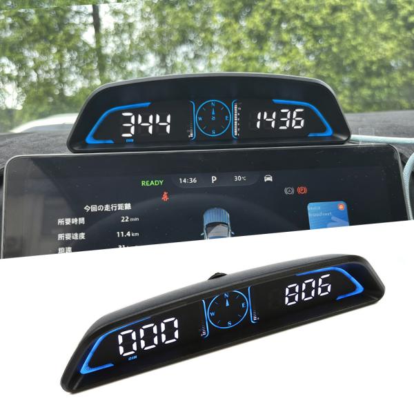 GPS式 HUD ヘッドアップディスプレイ G3 車載速度計 スピードメーター