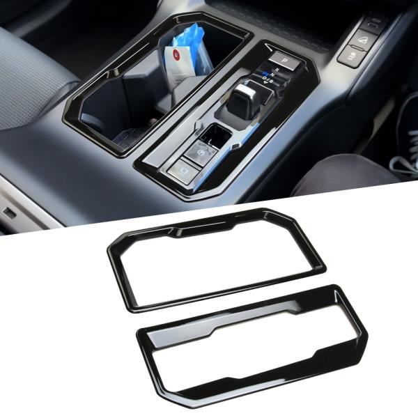 新型 RAV4 60系 ドリンクホルダーガーニッシュ シフト周りパネル カスタムパーツ アクセサリー ピアノブラック
