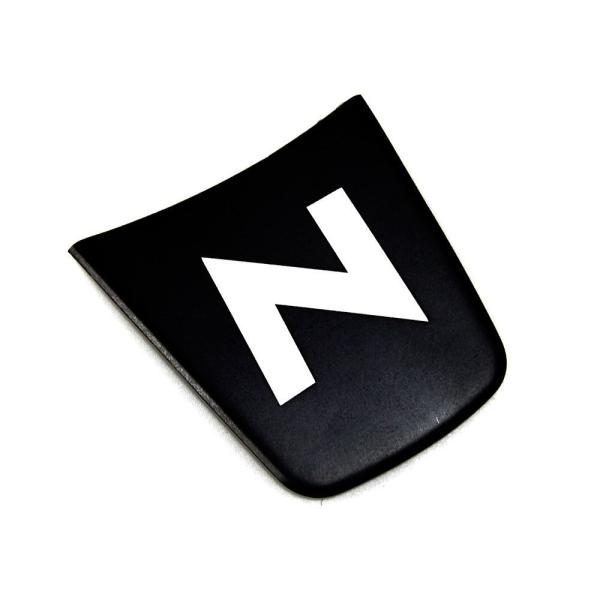 N-VAN JJ1/2 N-BOX JF3/4 ステアリングプレートエンブレム アルミ合金 カバー インテリア JF3 JF4 内装 パーツ アクセサリー 1枚@