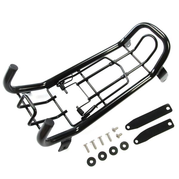 クロスカブ50/110 スーパーカブ50/110プロ用 センターキャリアキット ミドルラックキット 黒塗装 B型