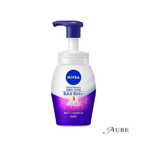 NIVEA（ニベア） 花王 クリームケア 弱酸性 泡洗顔 もっちり美肌 本体