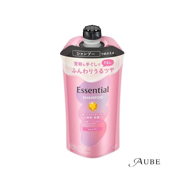 エッセンシャル★シャンプー詰め替え8個セット エッセンシャル ふんわりうるツヤ シャンプー つめかえ用 1080ml