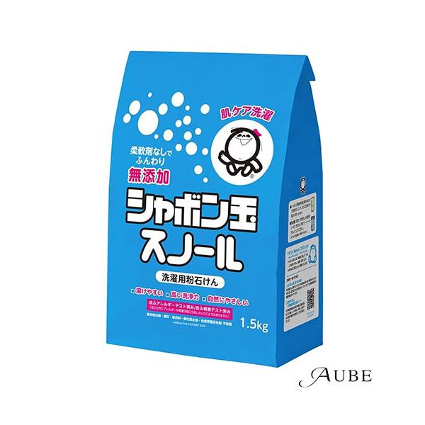 スノール シャボン玉石けん 無添加 粉石けんスノール 1500g【ドラッグ
