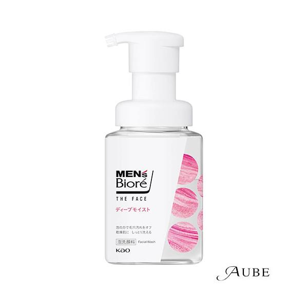 【送料無料】★まとめ買い★　花王　メンズビオレ　ザフェイス　ディープモイスト　本体　200ｍｌ　×24個【イージャパンモール】 NIVEA MEN 花王 メンズビオレ ザフェイス ディープモイスト 泡洗顔料