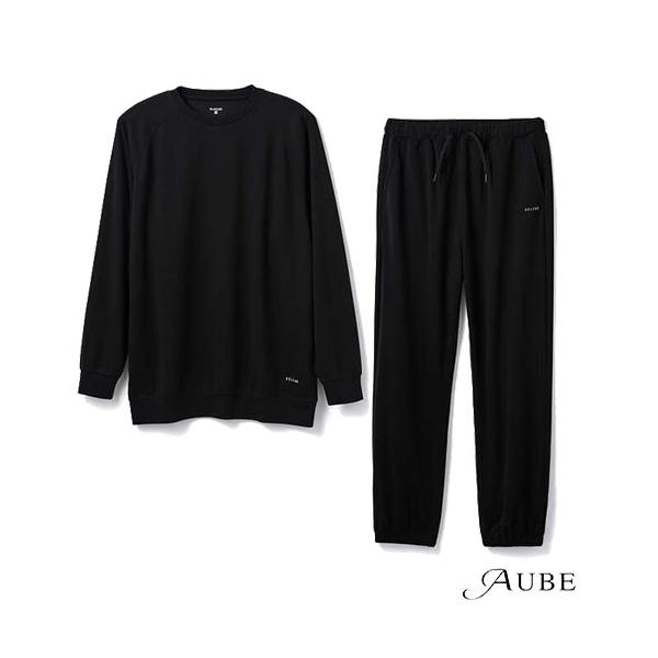エレコム ECLEAR エクリア リカバリーウェア 長袖ロングパンツ 上下セット ブラック 1セット【宅急便対応】