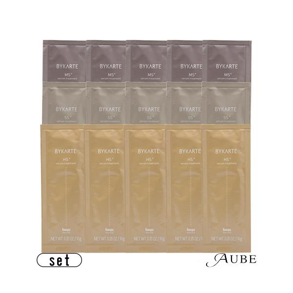 ホーユー バイカルテ セラムトリートメント 10g お試しパウチ 合計5点セット【追跡可能メール便対応10個まで】【宅急便コンパクト対応】