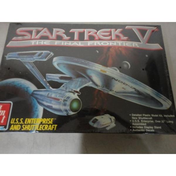 6876 AMT Star Trek V the Final Frontier U.s.s. Enterprise and