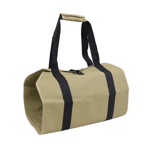 大容量!一度に沢山薪を運べます。耐久性と防水性に優れたオックスフォード生地を使用した薪バックです。薪に素手で触れないことで怪我の心配もなく、アウトドア初心者にもおすすめ。使わない時は折り畳めてコンパクトです。■バッグに入れるだけでまとめて運...