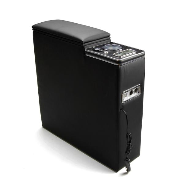 【専用設計】ルーミー トール コンソールボックス タンク ジャスティー アームレスト 多機能 収納 BOX 肘掛け ドリンクホルダー LED付き