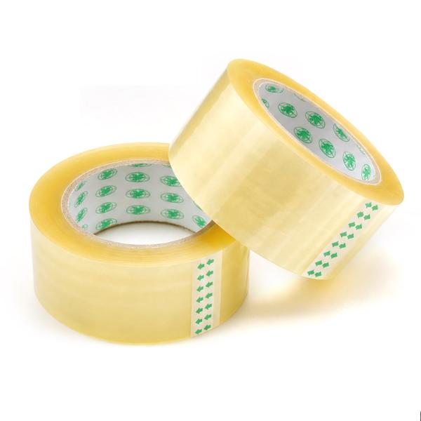 【長さ120m】BOPP 梱包用テープ 透明 45mm×120m 高粘着 アクリル系粘着剤 OPPテープ 梱包テープ 引越し・発送・保管用 透明タイプ 2巻入り