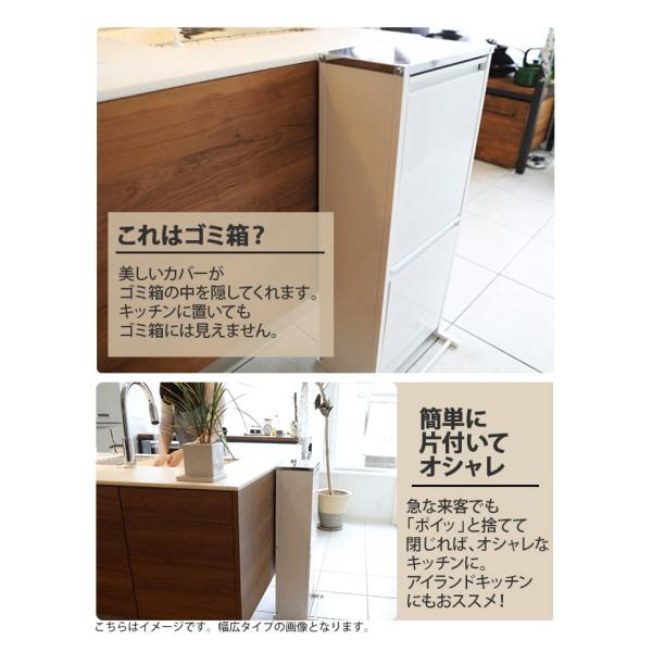 天板付き ダストボックス ステンレス製 縦型2分別 9l ゴミ箱 ごみ箱 おしゃれ スリム 2段 すき間収納 隙間収納 約幅cm ダストボックス Buyee Buyee Japanese Proxy Service Buy From Japan Bot Online