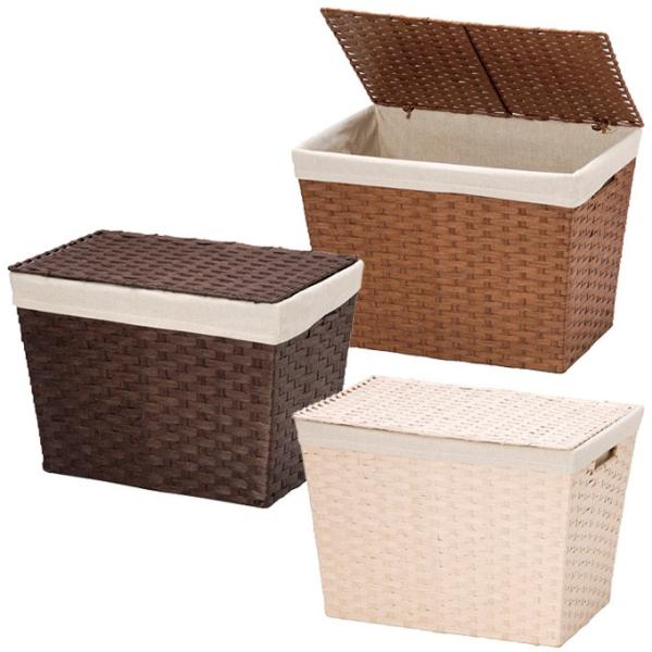 バスケット バスケット かご 籠 カゴ 小物入れ ふた付き フタ付き 蓋付き スクエア 角型 深型 おしゃれ シンプル ナチュラル アジアン カントリー 整理 収納 Buyee Buyee Jasa Perwakilan Pembelian Barang Online Di Jepang