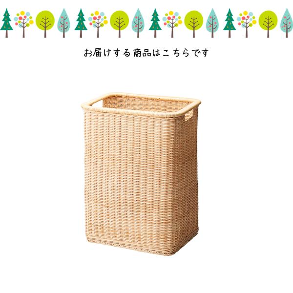 藤脱衣かご バスケット 荷物入れ ランドリーかご 脱衣かご 洗濯かご