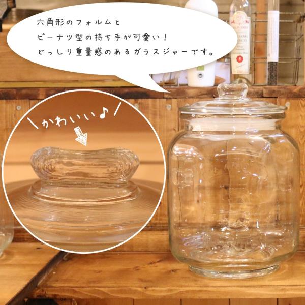 DULTON（ダルトン） ガラス クッキージャー GLASS COOKIE JAR ぼってり