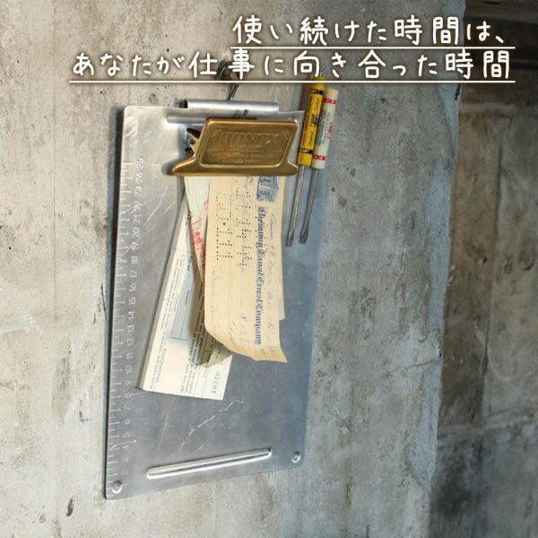 メタル クリップボード A6 BRASS ダルトン DULTON ファイル