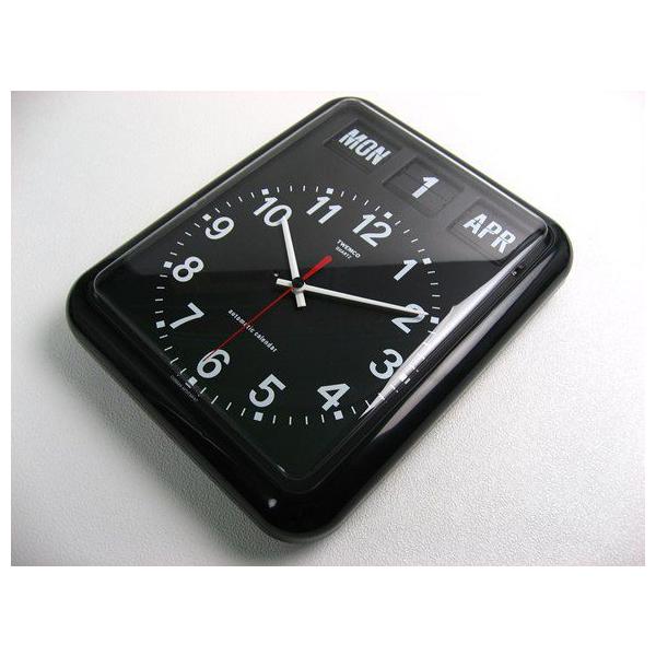 パタパタ時計 カレンダークロック アナログ 壁掛け時計 掛け時計 掛時計 おしゃれ モダン レトロ 見やすい 英語 四角 大型 大きい 送料無料 トゥエムコ Buyee Buyee Japanese Proxy Service Buy From Japan Bot Online