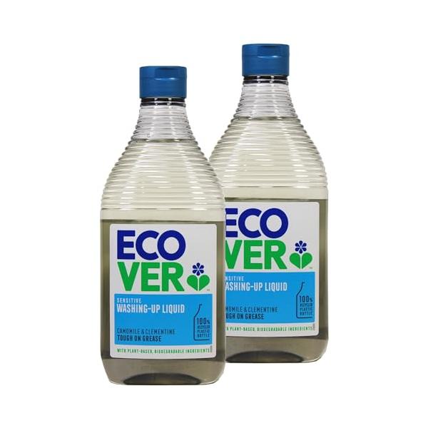 他サイト： まとめ買いECOVERエコベール エコベール 食器用洗剤 本体 カモミールの香り 450ml×2個 ecover 手に優しい 植物由来 赤ちゃん 食器洗剤 キッチン洗剤の商品画像
