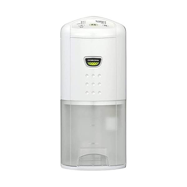 他サイト： CORONAコロナ 衣類乾燥除湿機 日本生産 除湿量6.3L木造7畳・鉄筋14畳まで コンプレッサー式 10年不要フィルター搭載 ホワイト CD-P63A2Wの商品画像