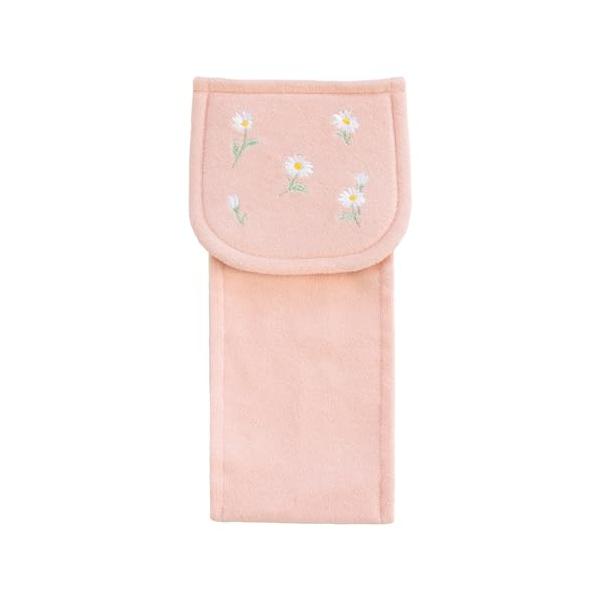 オカOKA フルールブラン トイレットペーパーホルダーカバー ピンク 洗える 花柄 フェミニン