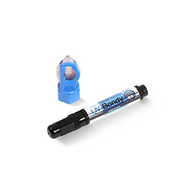 UV Bondy ユーブイ ボンディ クリスタル透明 液体プラスチック 接着剤 溶接機 スターターキット LEDUV 紫外線ライト