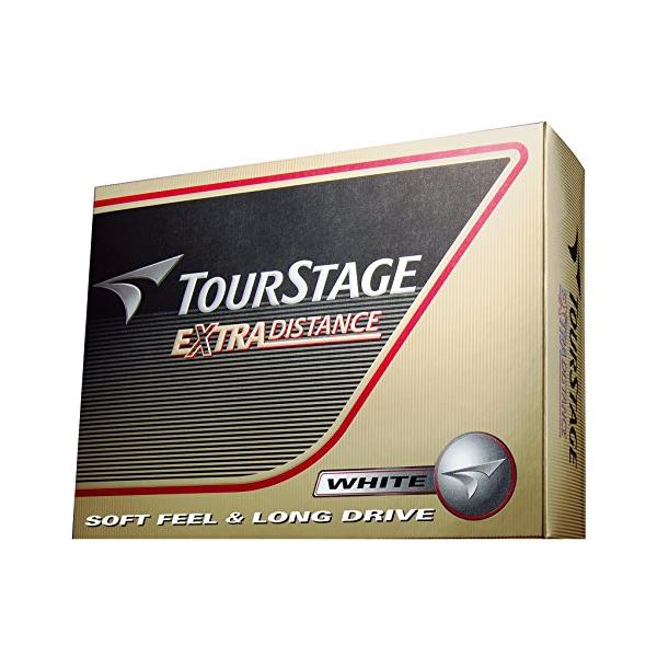 BRIDGESTONEブリヂストン ゴルフボール TOURSTAGE エクストラディスタンス 1ダース 12個入り ホワイト TEWX