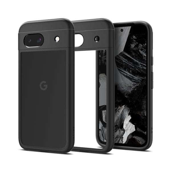 他サイト： Spigen Google Pixel 8a ケース クリア ワイヤレス充電対応 バンパー2重構造 ストラップホール付き 米軍MIL規格取得 耐衝撃 すり傷防止 黄ばみ無しの商品画像