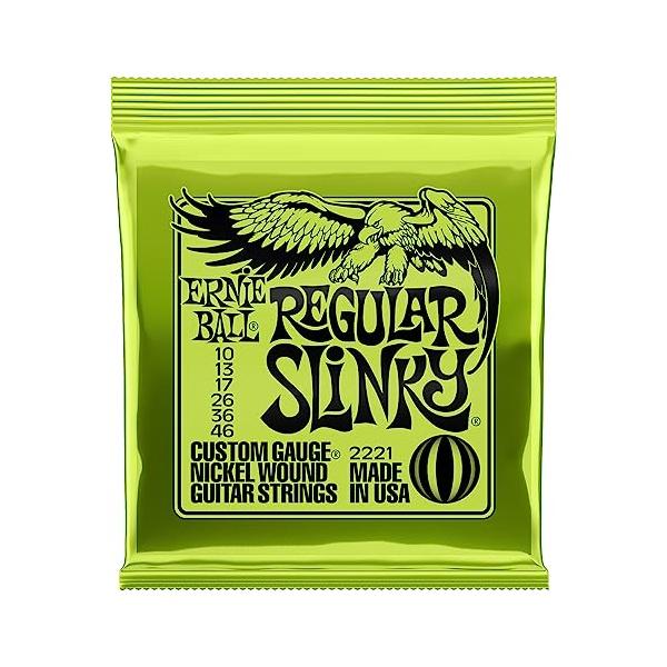 ERNIE BALL アーニーボール エレキギター弦 REGULAR SLINKY 2221 レギュラー・スリンキー 10-46