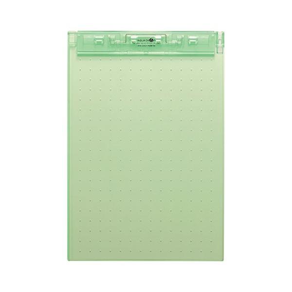 リヒトラブ バインダー クリップボード 超薄型 A4 黄緑 A5067-6