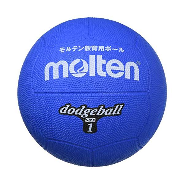 モルテンmolten ドッジボール ゴム1号球 青 D1B