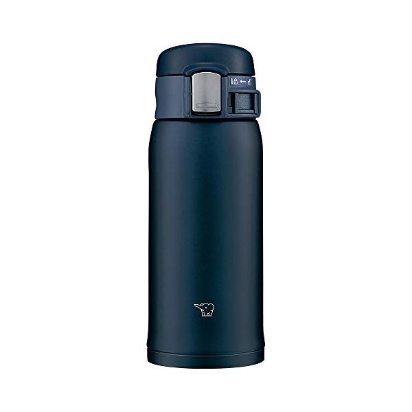 象印マホービンZOJIRUSHI 水筒 直飲み ワンタッチオープン ステンレスマグ 360ml ネイビー SM-SF36-AD