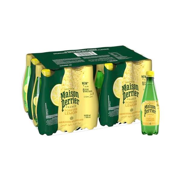 Maison Perrierメゾンペリエフレーバー炭酸水 レモン PET 500mlｘ24本直輸入品フランス産
