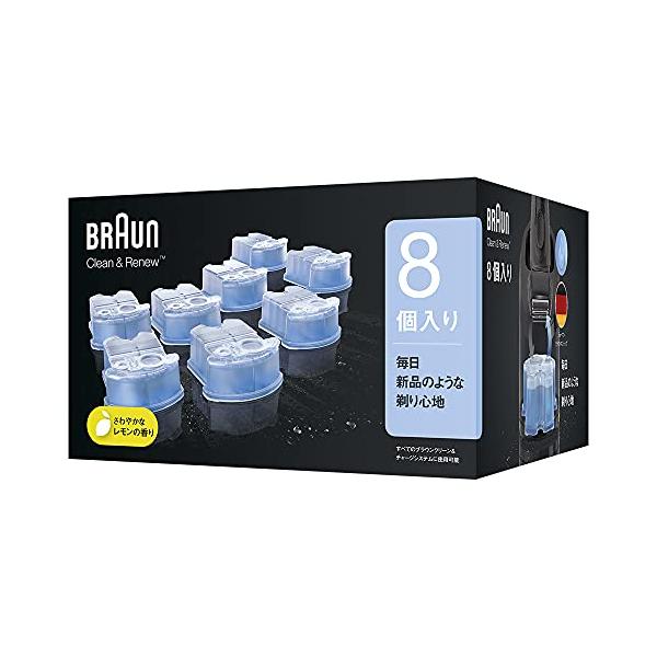 他サイト： ブラウン アルコール洗浄液 8個入 メンズシェーバー用 CCR8 CR品の商品画像