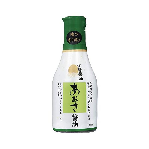 伊勢醤油 あおさ醤油 200ml×2本