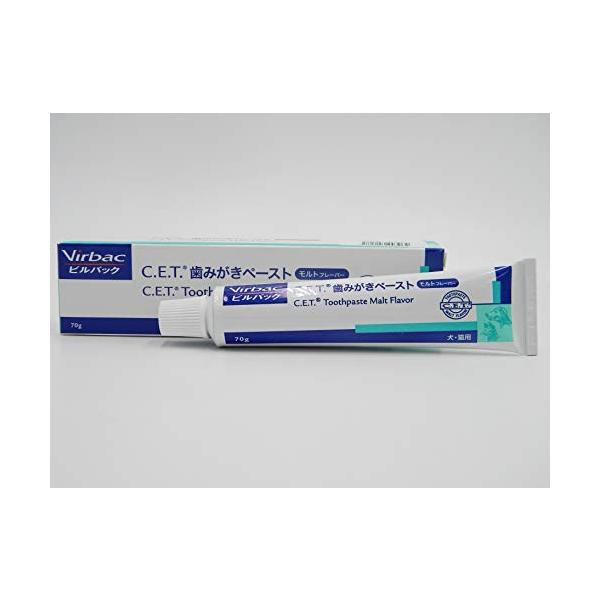 ビルバック Virbac C.E.T.歯みがきペースト モルトフレーバー 70g